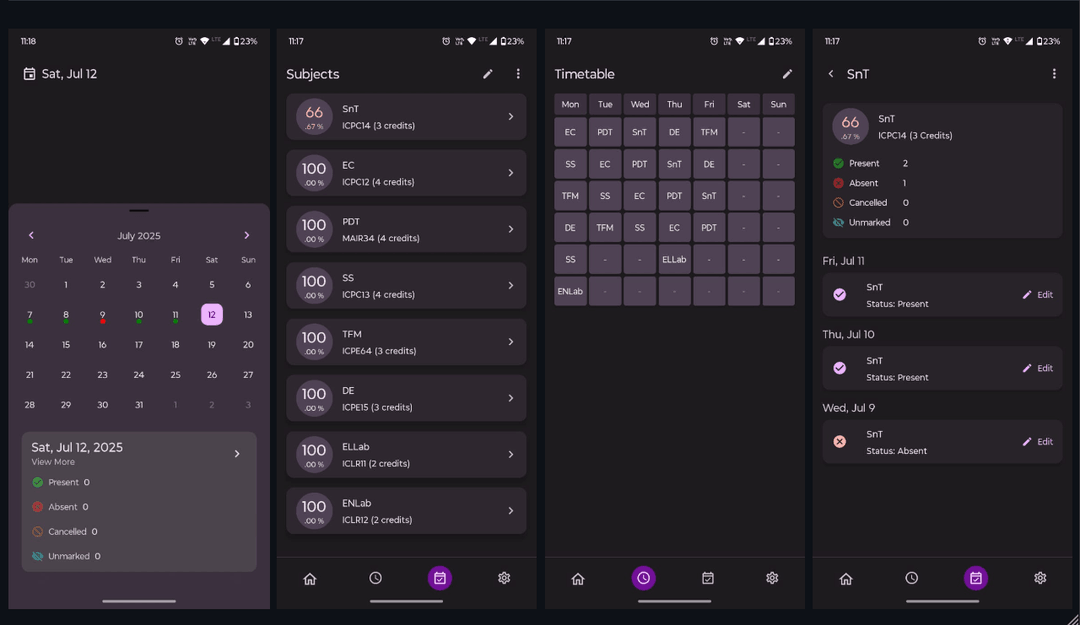 Attendance Tracker